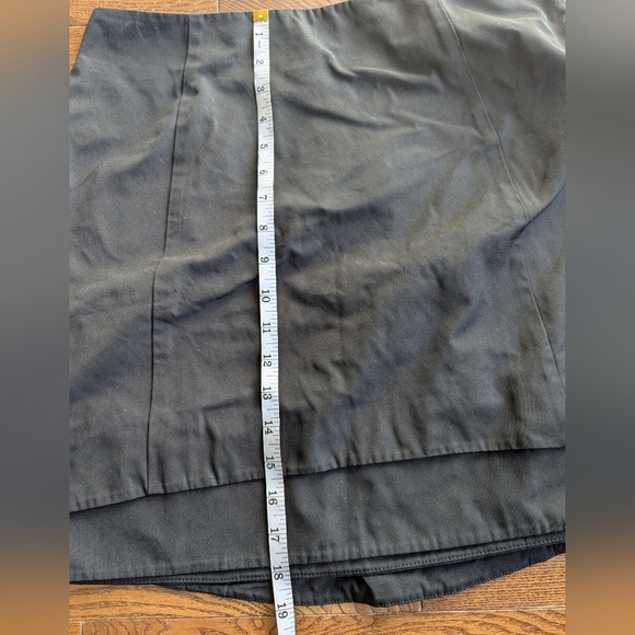 CUE mini skirt black women's size 12 office carrier academia made in Australia - Picture 8 of 10